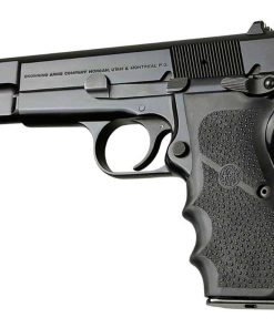 Hogue Browning Hipower Rubber Gripfinger Grooves Black