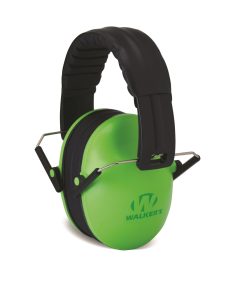 Walkers Kid Passive Folding Muff-23dB NRR-Lime Green