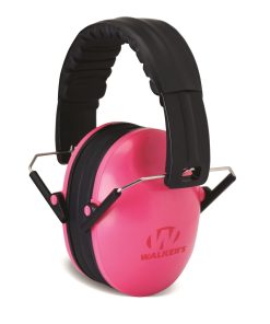 Walkers Kid Passive Folding Muff-23dB NRR-Pink