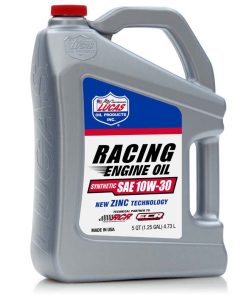 Lucas Oil Synthetic SAE 10W-30 Racing Motor Oil 5 Quart