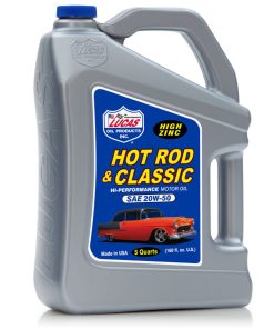 Lucas Oil SAE 20W-50 Hot Rod Oil 5 Quart
