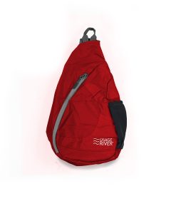 Osage River Taber Sling Bag - Red/Gray