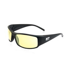 M&P Thunderbolt Full Frame Shooting Glasses Black/Amber