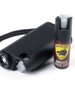 Guard Dog All-In-One Stun Gun/Flashlight/Pepper Spray -Blck