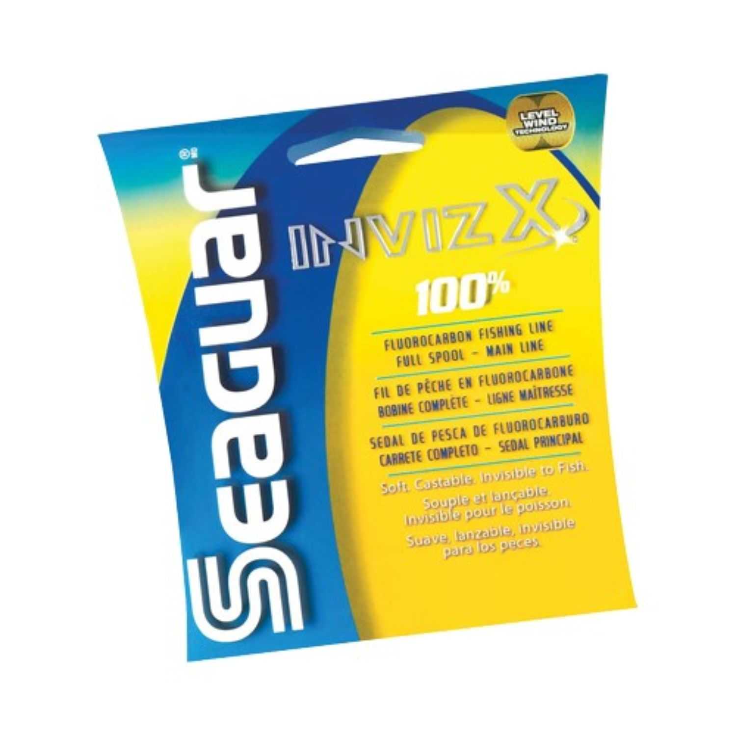 Seaguar Invizx 100% Fluoro 200yd 12lb 12VZ200