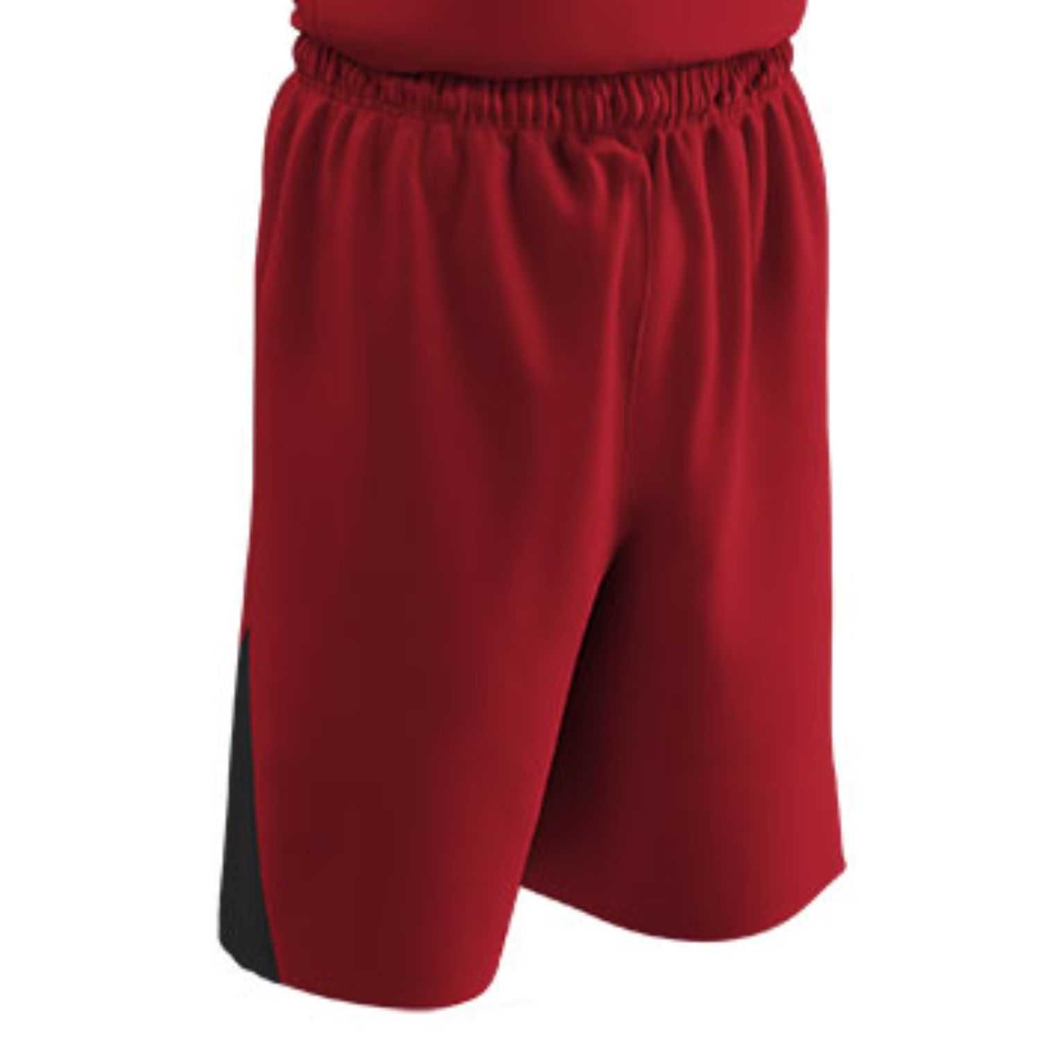 Champro Adult DRI GEAR Pro Plus Basketball Short ScarBlk XL