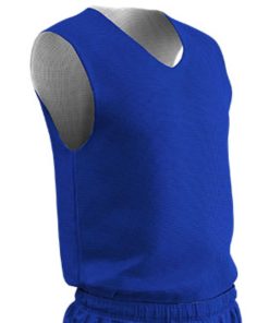 Champro Youth Poly Reversible Basketball Jersey Roy Wht LG
