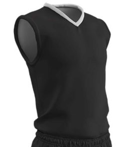 Champro Adult Clutch Basketball Jersey Black White XL