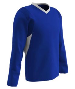 Champro Adult KEY Shooter Basketball Shirt Royal White LG