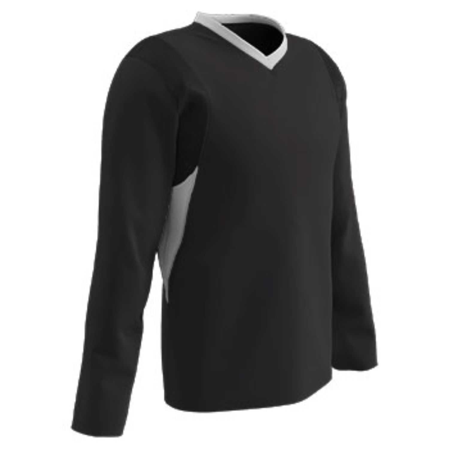 Champro Youth KEY Shooter Basketball Shirt Black White LG