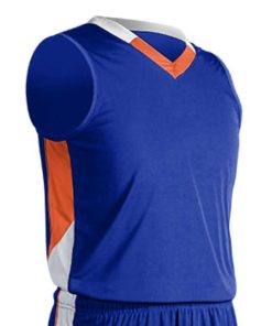 Champro Youth Rebel Basketball Jersey Roy ORG Wht Xlarge