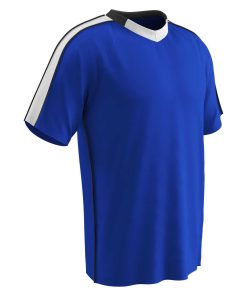 Champro Adult Mark Soccer Jersey Royal White Black Medium