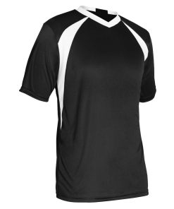 Champro Adult Sweeper Soccer Jersey Black White Small