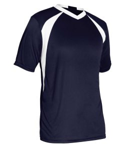 Champro Adult Sweeper Soccer Jersey Navy White Extra Large