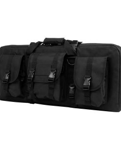 Vism AR15 and AK Deluxe Double Carbine Pistol Case-Black