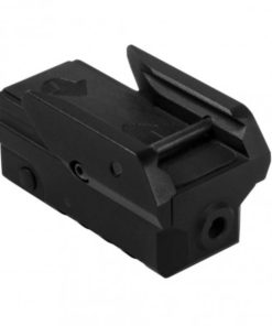 Vism Compact Pistol Green Laser w Strobe-Black