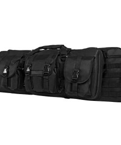Vism Deluxe Double Rifle Case 46 inL X 13 inH-Black