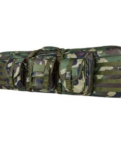 Vism 42 Inch Double Carbine Case-Woodland Camo