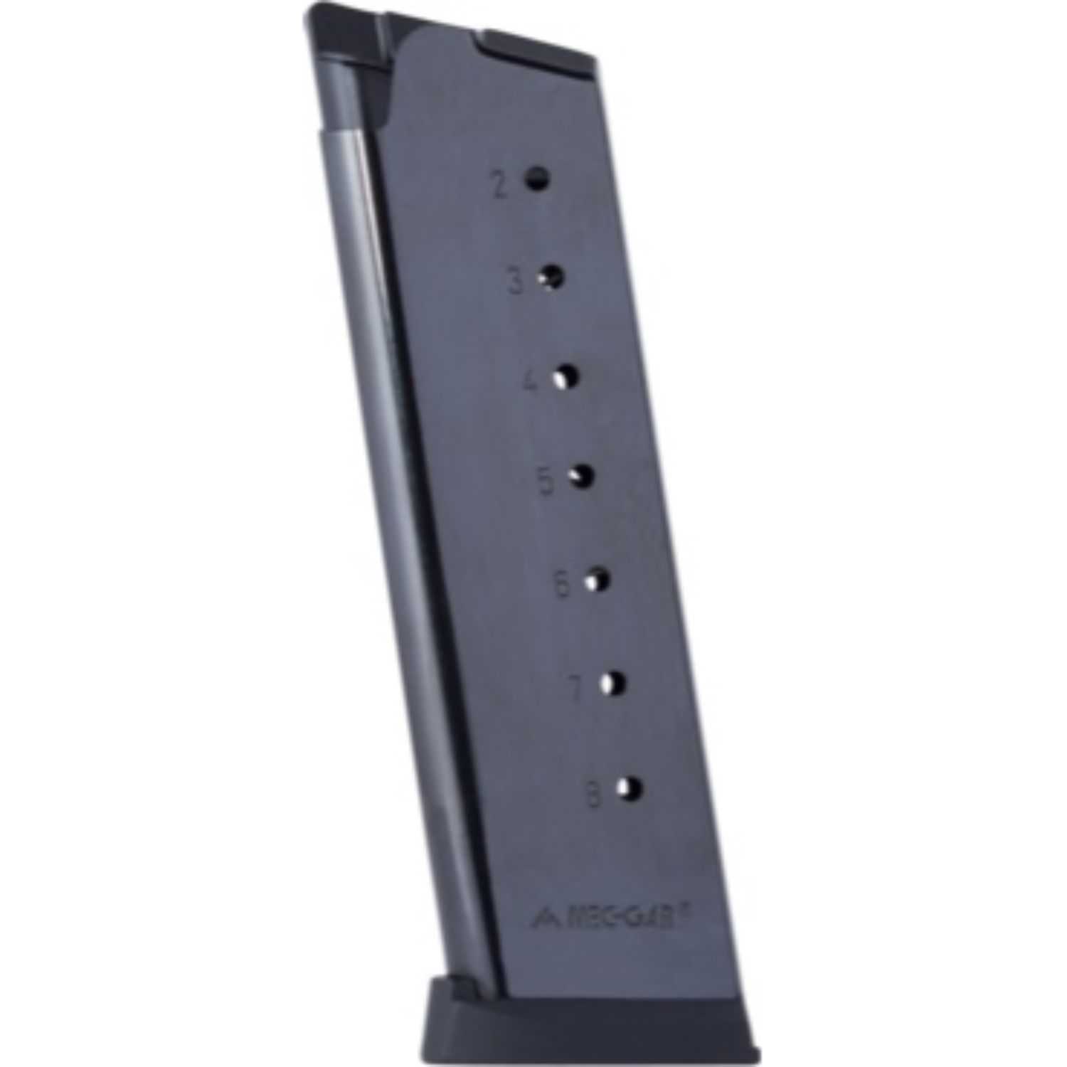 Mec-Gar 1911 .45 ACP 8rd Blued with Plastic Floorplate Mag