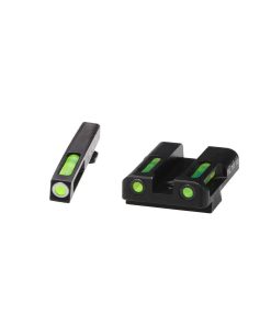 HIVIZ LiteWave H3 Sight Set Glock 45 ACP 10mm and 45 GAP