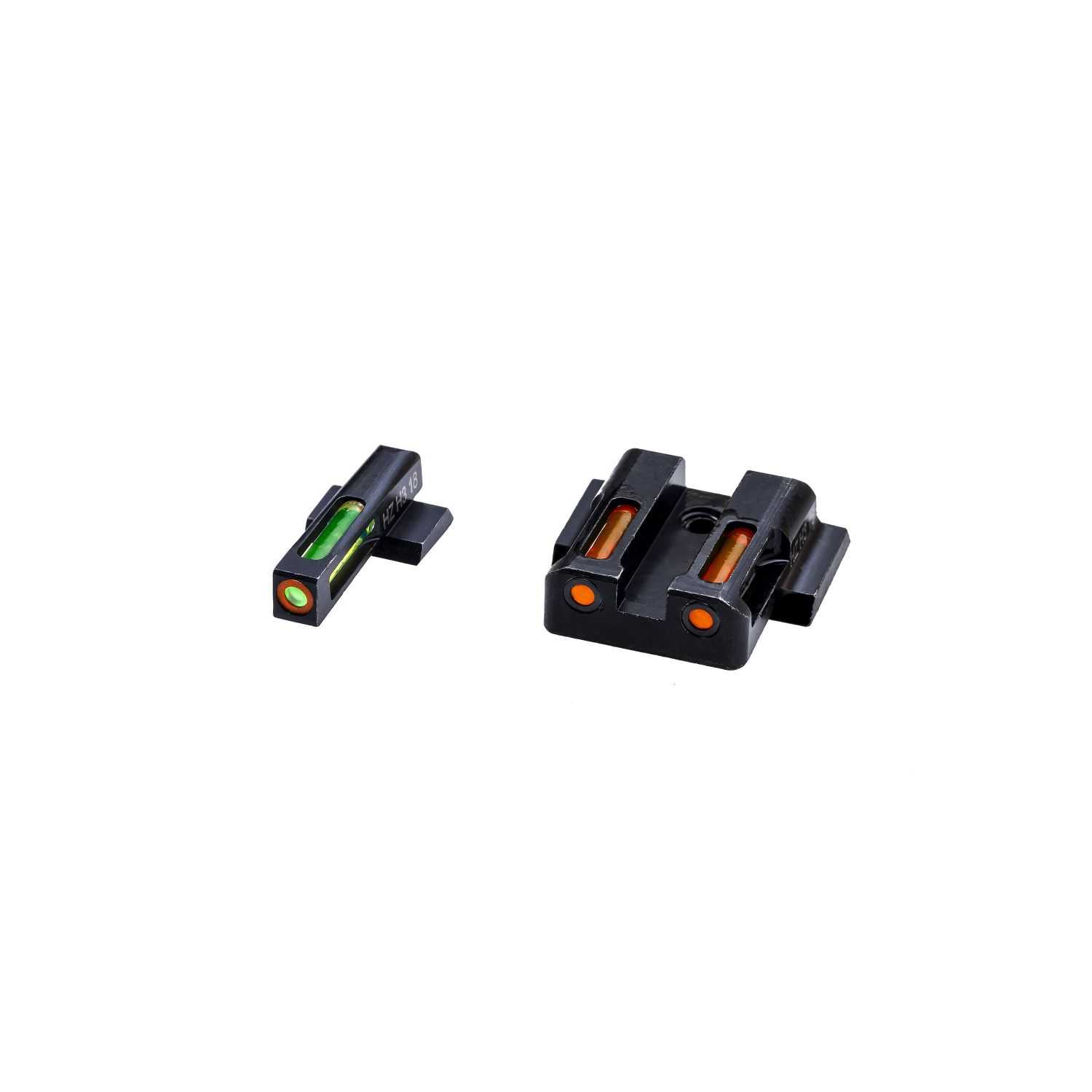 HIVIZ LiteWave H3 Sight Set Shield 9mm 40 S and W .45 caliber