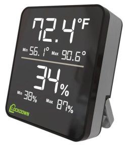 Lockdown Wireless Hygrometer