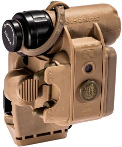 SureFire Helmet Light 3V 1.4 to 19.2 Lu Blu Wh IR LED Tan