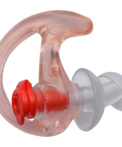 SureFire Double Flanged Filtered Earplugs Med 1 Pair Clear
