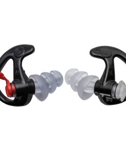 SureFire Triple Flanged Filtered Earplugs Medium 25 Pair Black