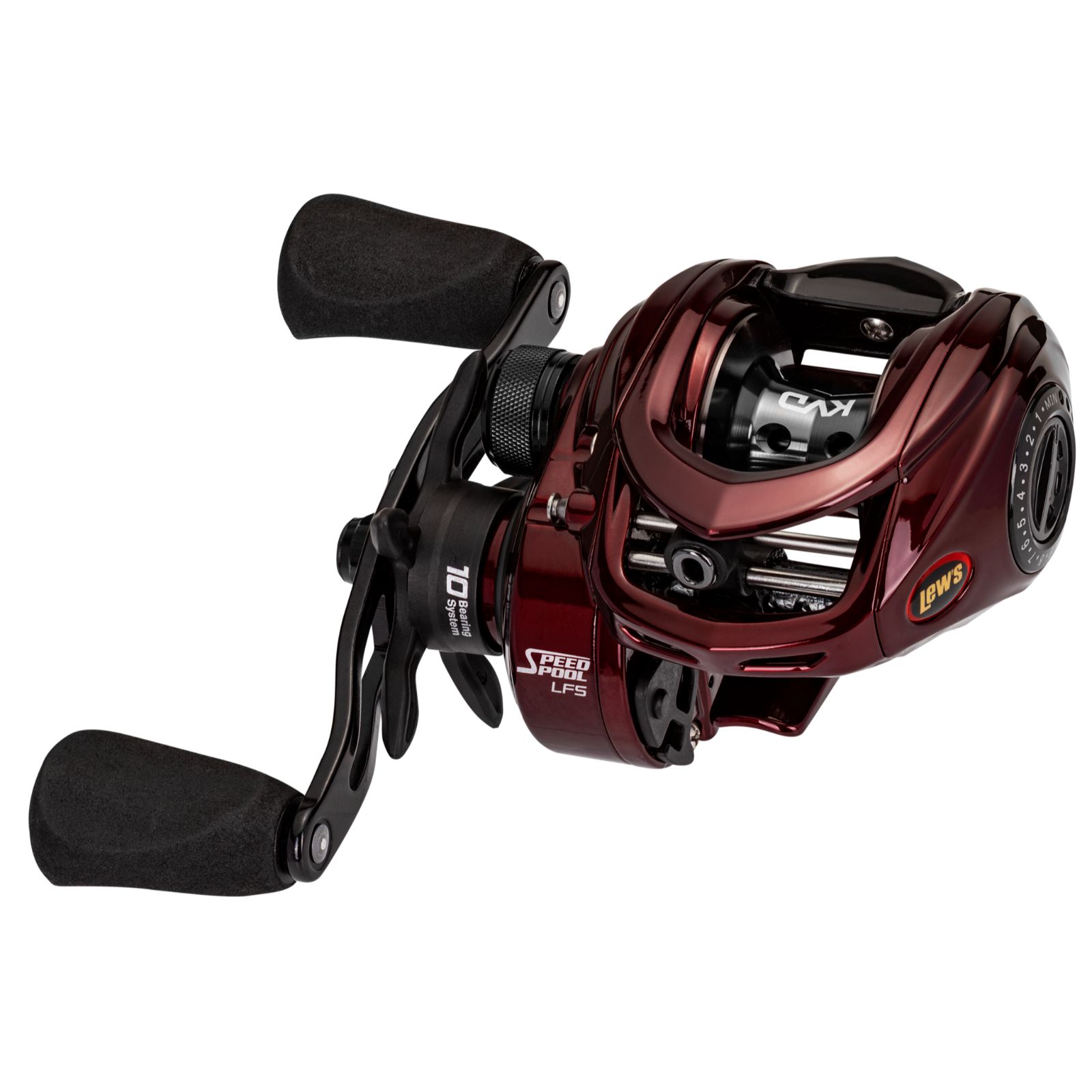 Lews KVD Speed Spool LFS MSB Aluminum Frame Reel 8.3:1 LH