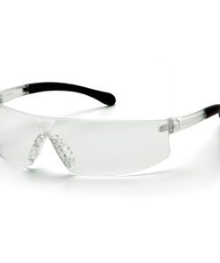 Pyramex Provoq Safety Glasses Clear Frame Clear Lens