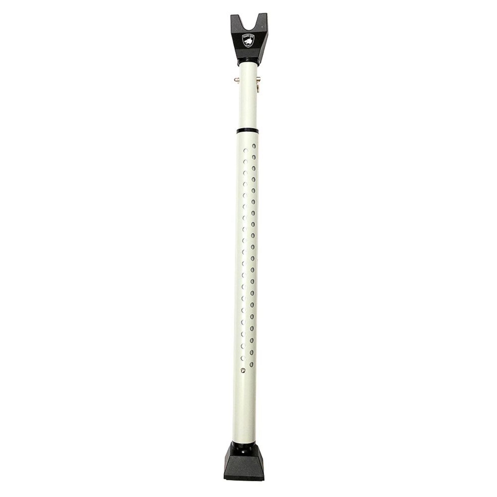 Guard Dog Door Keeper Expandable Door Stopper Bar White