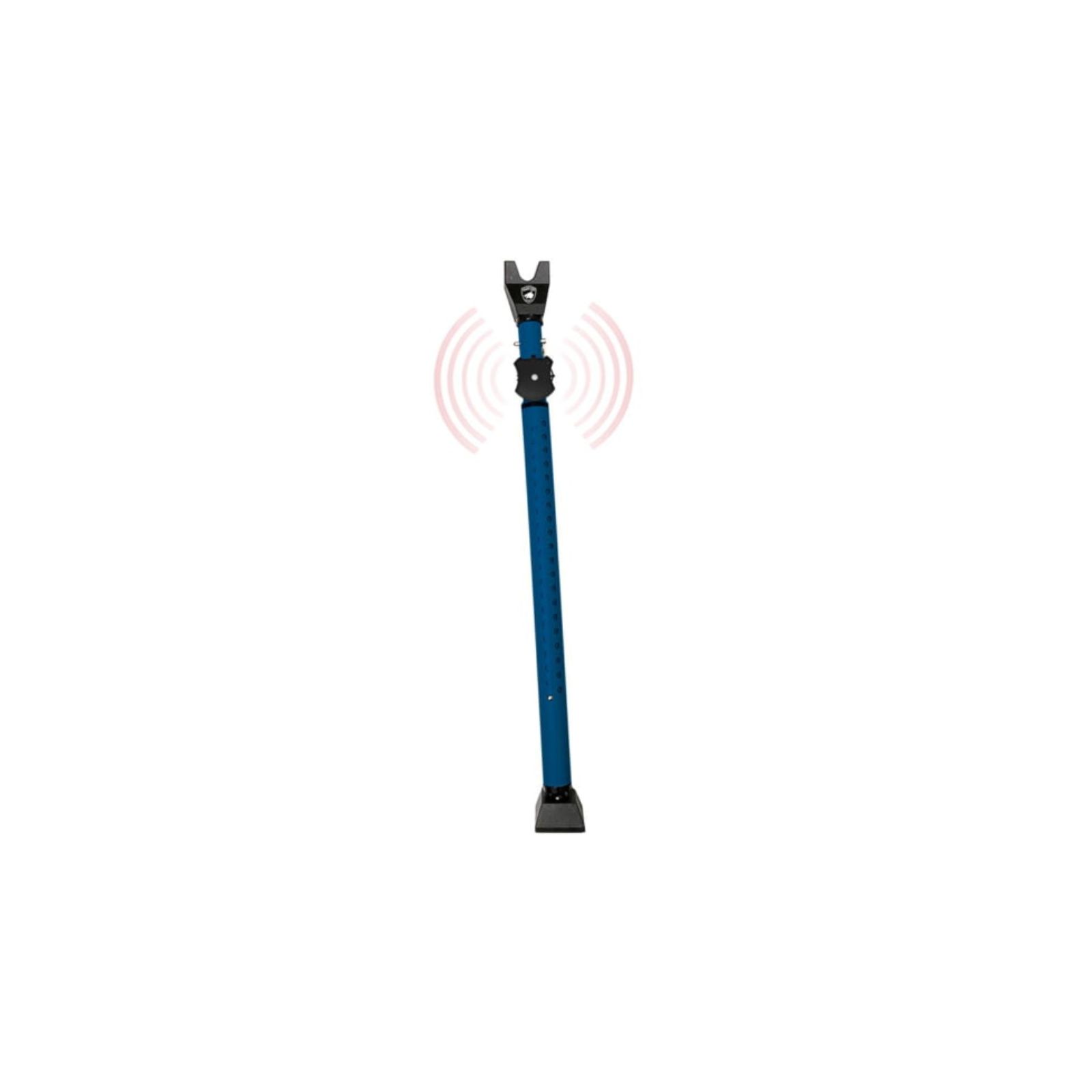 Guard Dog Door Keeper Expandable DoorStopper Bar w Alarm Blu
