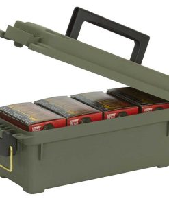 Plano Compact Shot Shell Field/Ammo Box - O.D. Green