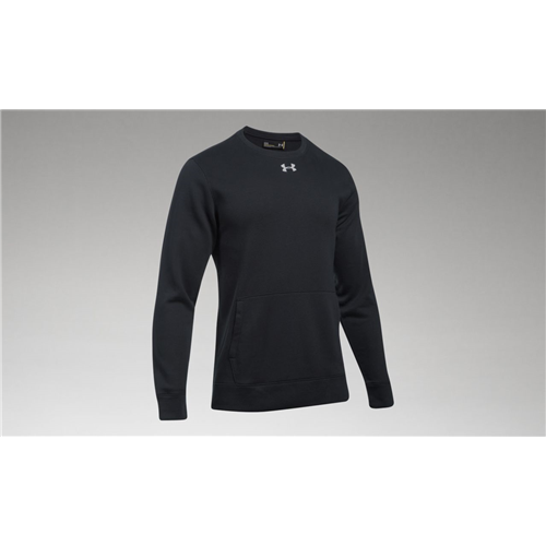UA Hustle Fleece Crew-1302159