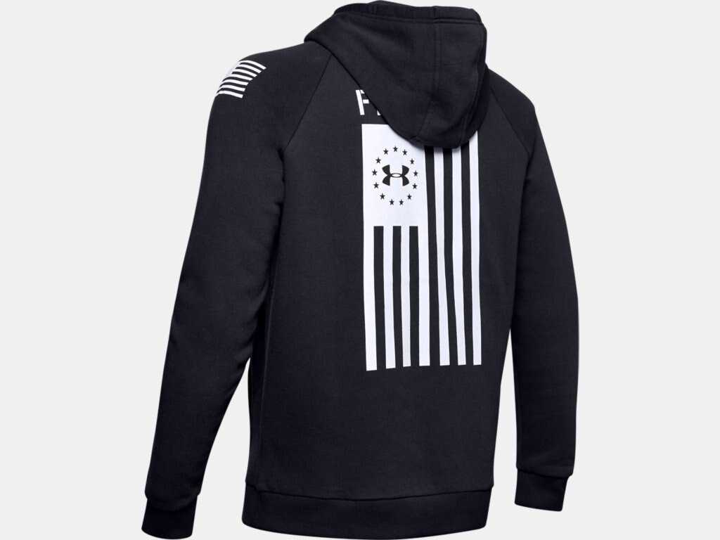 UA Freedom Flag Rival Pullover Hoodie-1352678