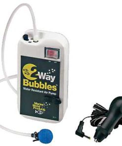 Marine Metal 2Wy Bubbl Quiet 12 Vdc/110V 2 D Batt 52Hrs B17