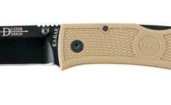 Ka-Bar Dozier Folder 3.0 in Black Blade Coyote Zytel Handle