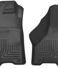 Husky Liners Front Floor Liners Fits 09-18 Ram 1500 Crew 10-18 2500/3500 Crew