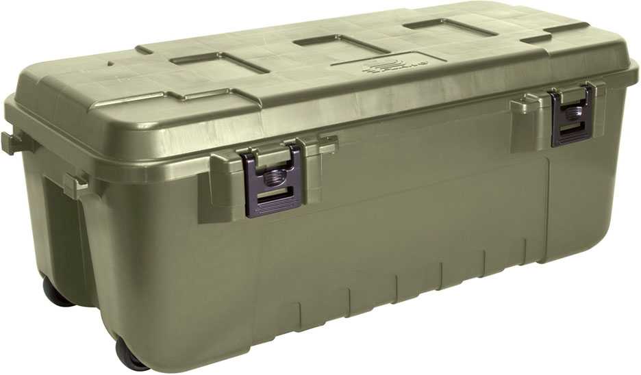 Plano Large Sportsman'S Trunk 108 Quart - O.D. Green