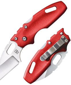 Cold Steel 2" Folding Pocket Knife (Red),1