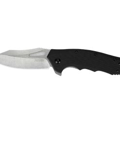 Kershaw Flitch Assisted 3.25 in Stonewash Plain GFN Handle