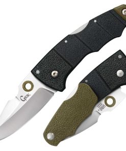 Cold Steel Grik Folder 3.0 in Plain OD Green GFN Handle