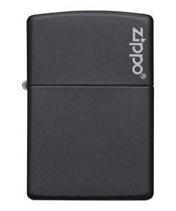 Zippo Windproof Lighter Black Matte W/Zippo Logo