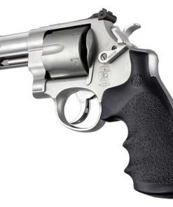 Hogue S&W N Frame Round Butt Conversion Style Rubber Monogrip Black