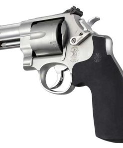 Hogue S&W N Frame Round Butt Rubber Conversion No Finger Grooves Monogrip Black