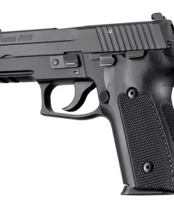 Hogue Sig Sauer P228 P229 Da Sa Checkered G10 Solid Black