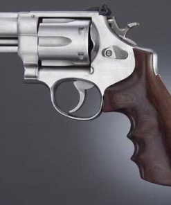 Hogue S&W N Frame Square Butt Revolver Pau Ferro Smooth Wood Grip