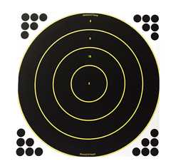 Birchwood Casey Shoot-N-C 17.25" Round Targets 5 Sheet Pack