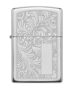 Zippo Windproof Lighter Venetian 352 High Polish Chrome